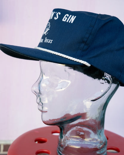 1980-90s Johnson's Gin Rope Snapback