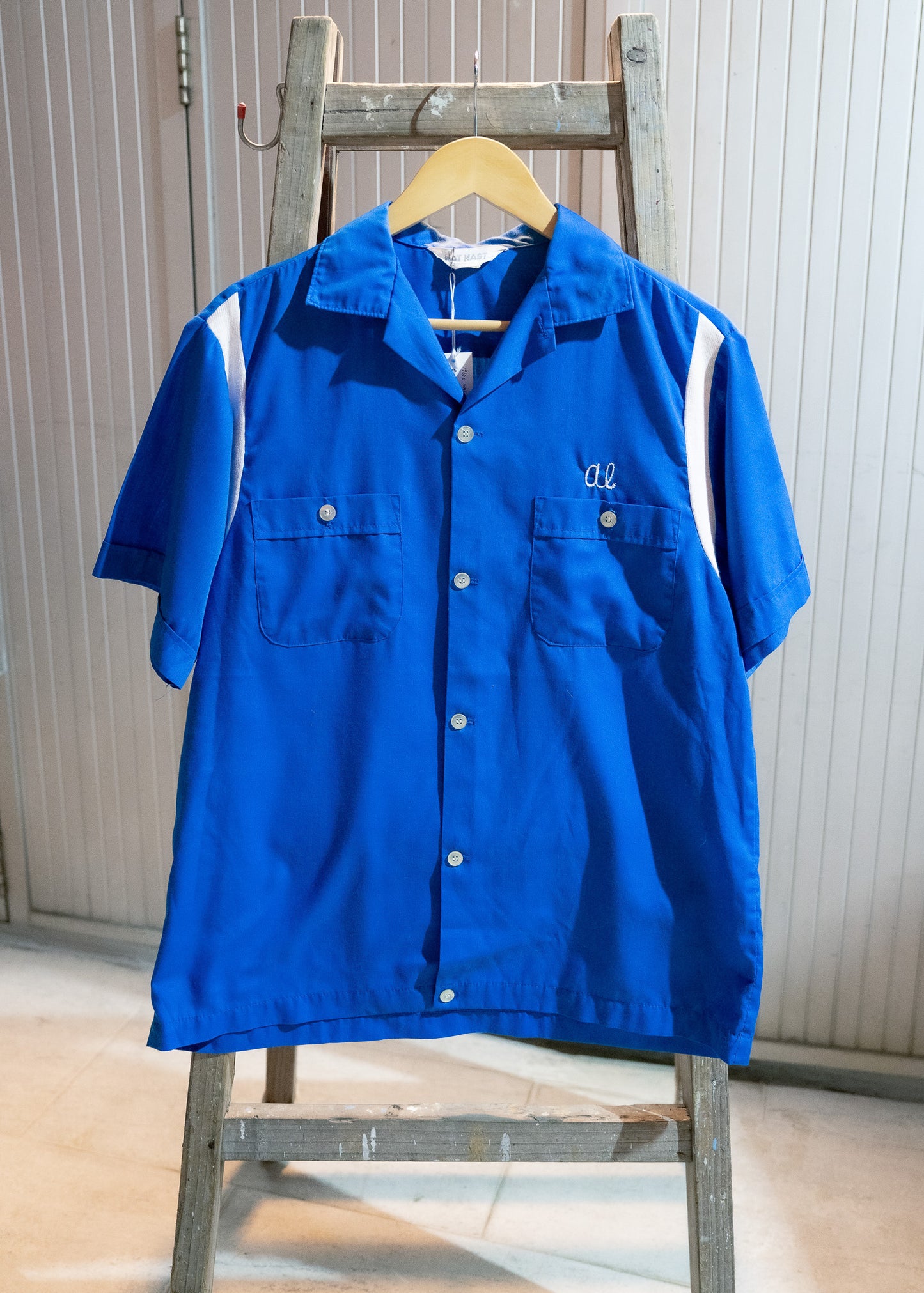 1960s "NAT NAST" Bowling Shirt
