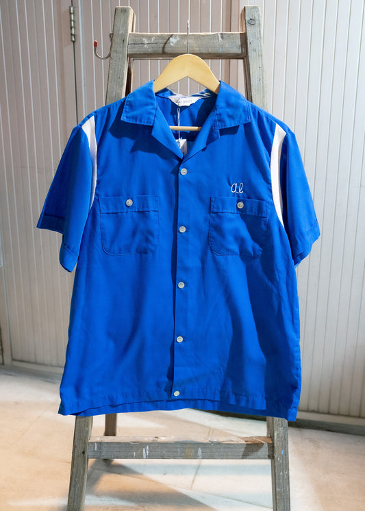 1960s "NAT NAST" Bowling Shirt