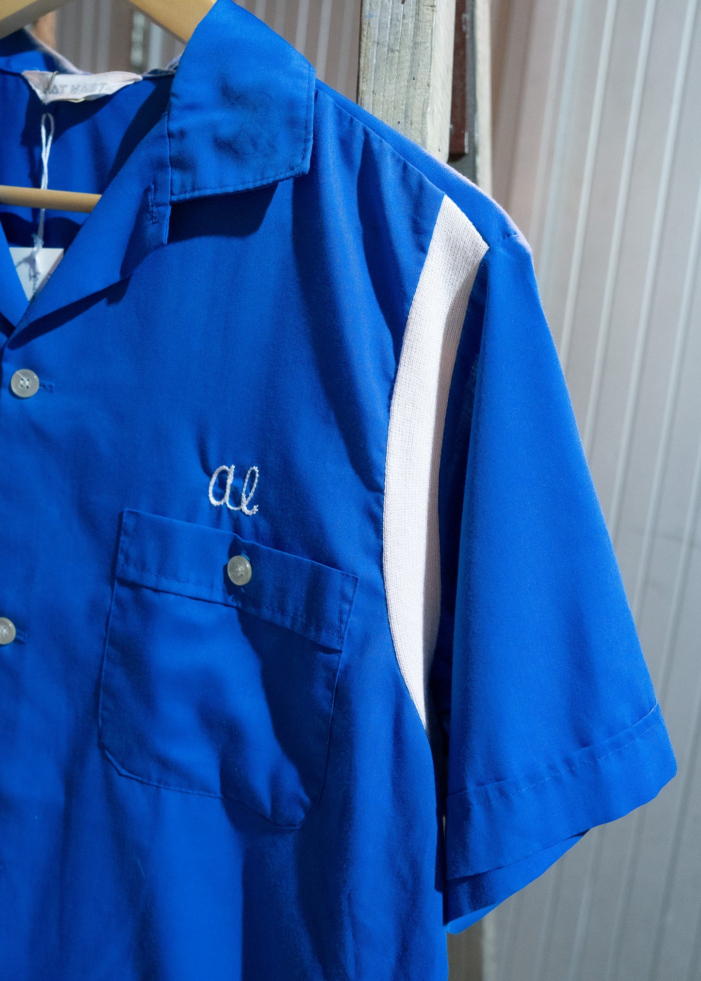 1960s "NAT NAST" Bowling Shirt