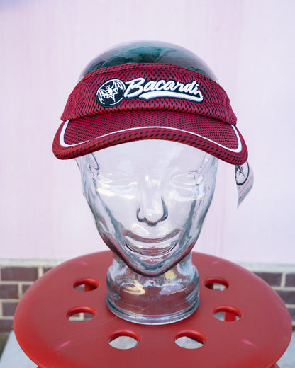 2005 "BACARDI" Mesh Sun Visor - NOS