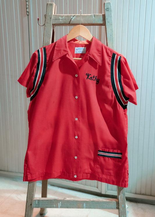 1960s "HILTON" Bowling Shirt
