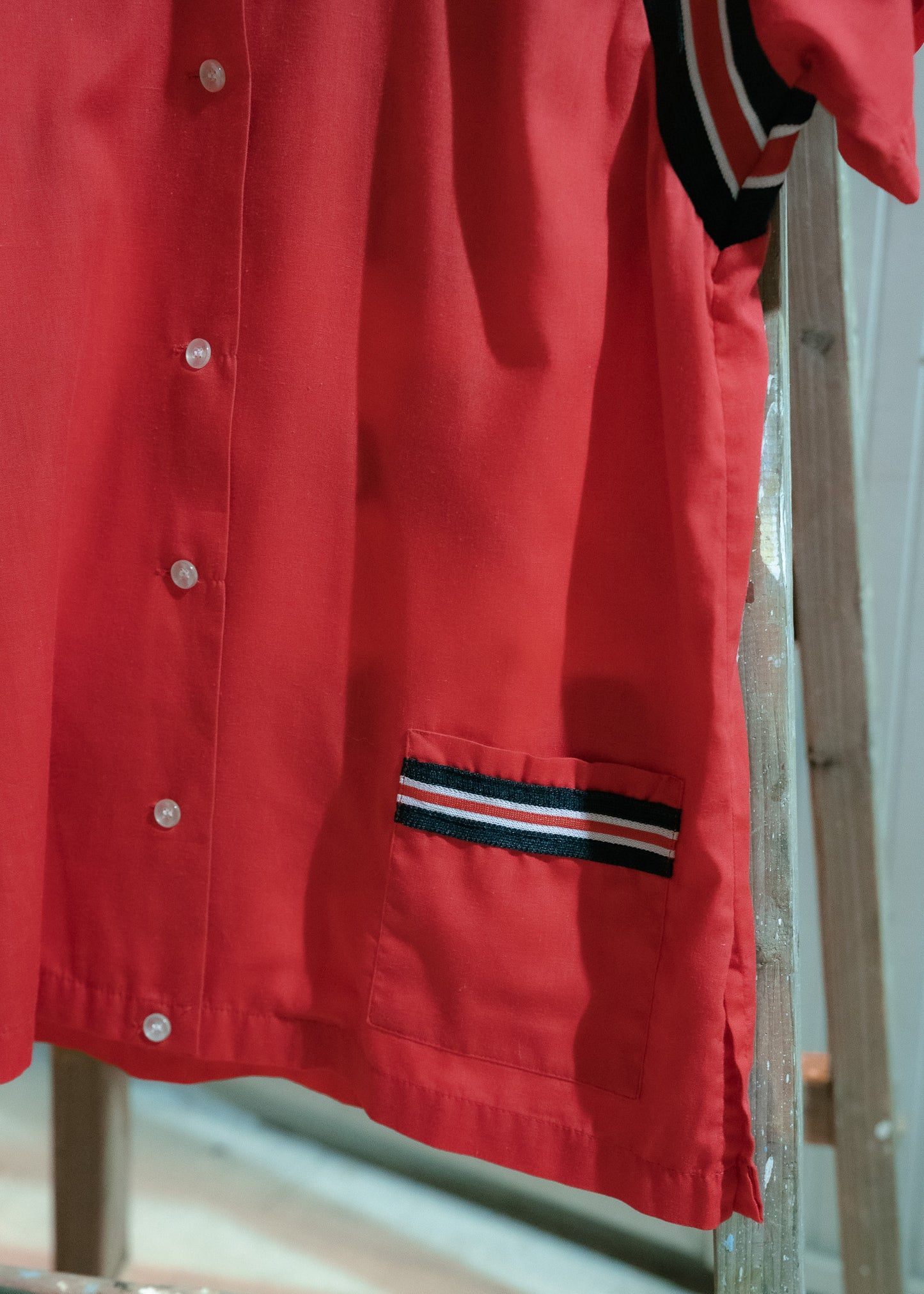 1960s "HILTON" Bowling Shirt