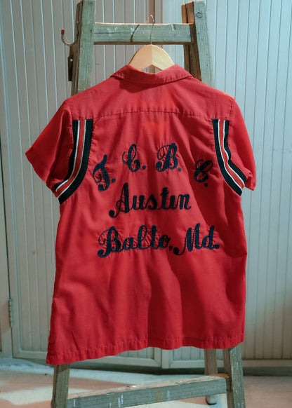 1960年代「希爾頓」保齡球襯衫