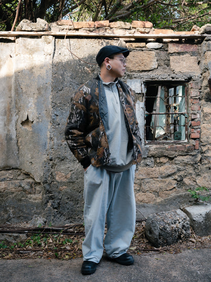 "MOSSY OAK" Fall Foliage Pattern Bomber Jacket