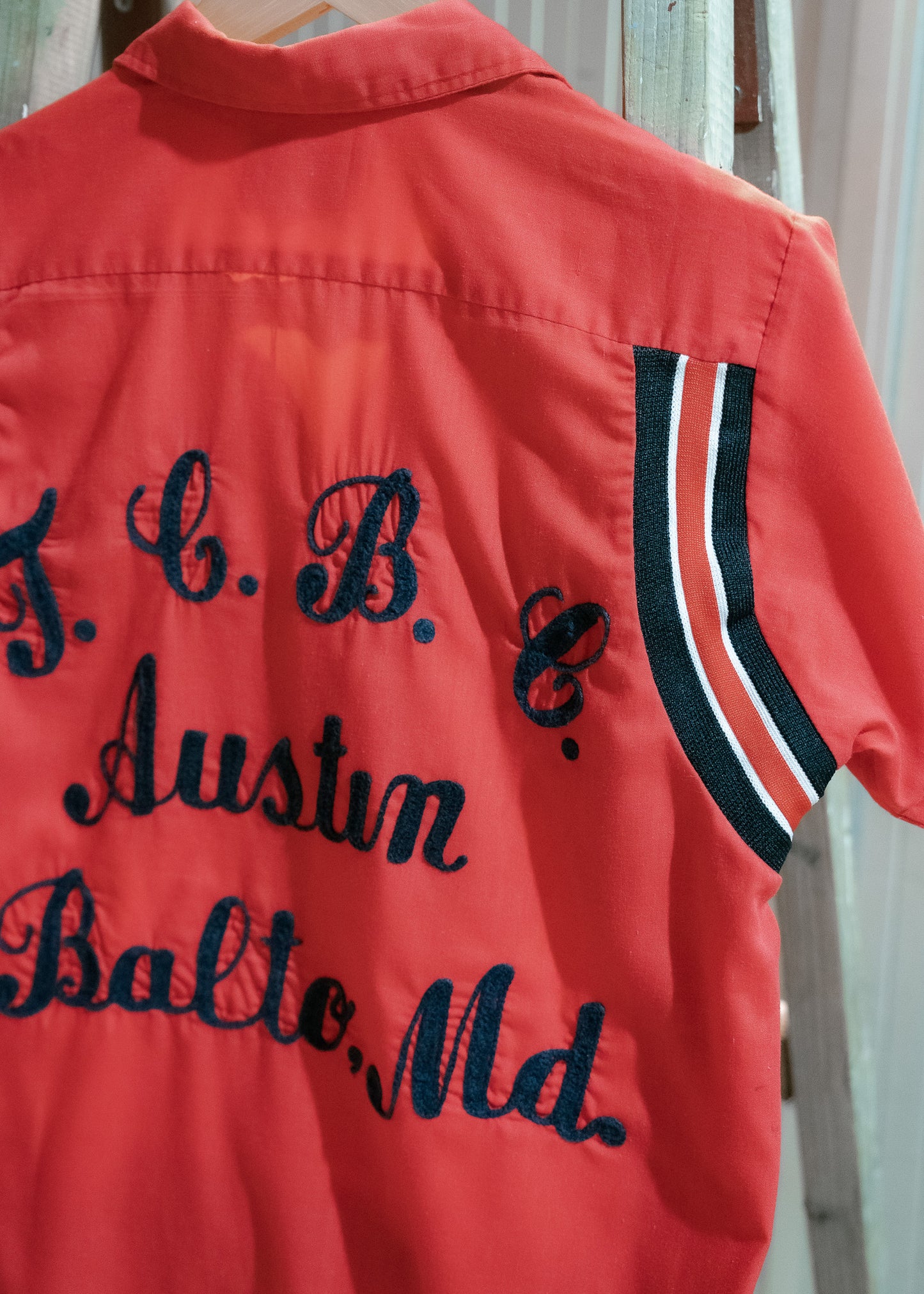 1960s "HILTON" Bowling Shirt