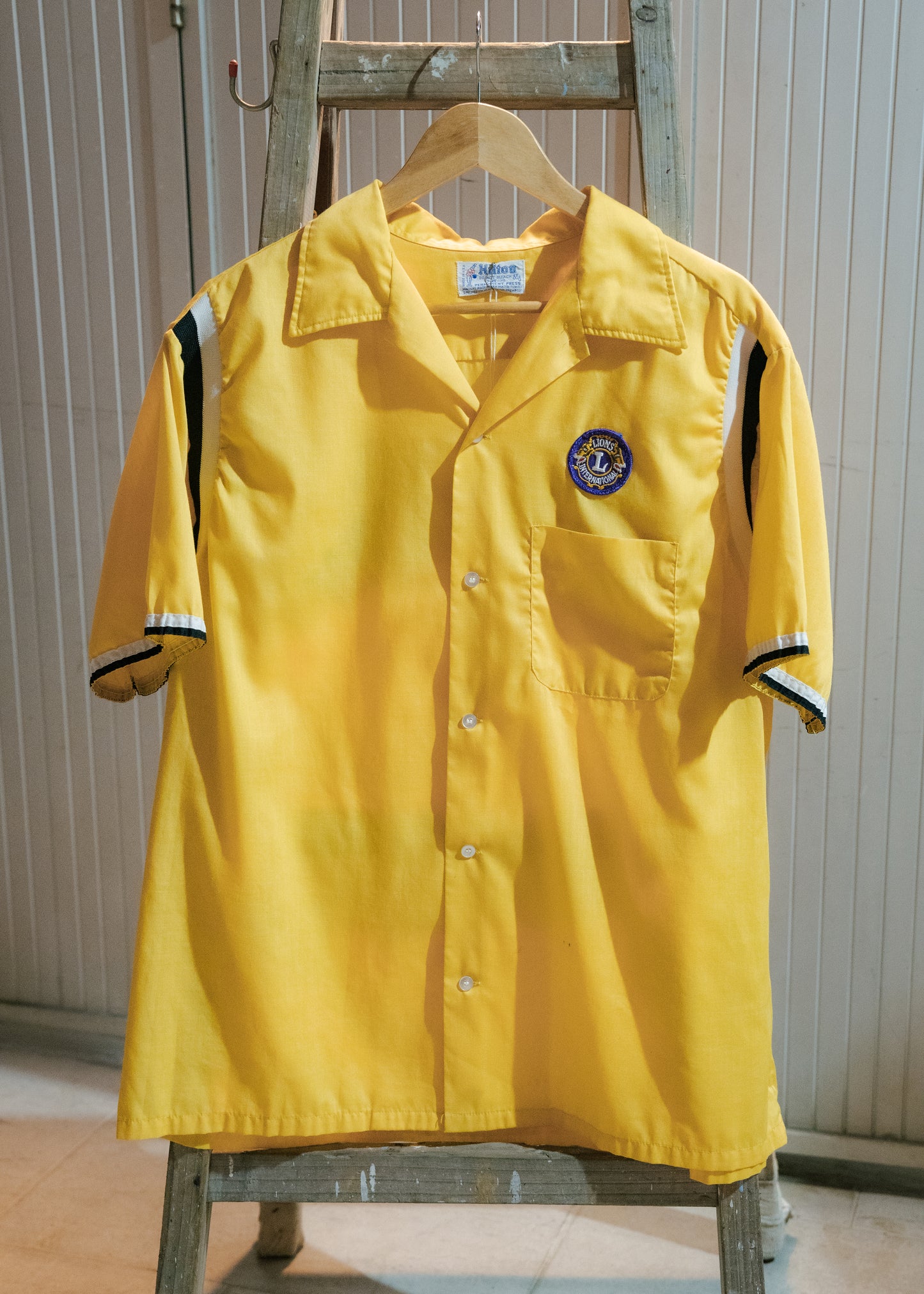 1960s "HILTON" Bowling Shirt