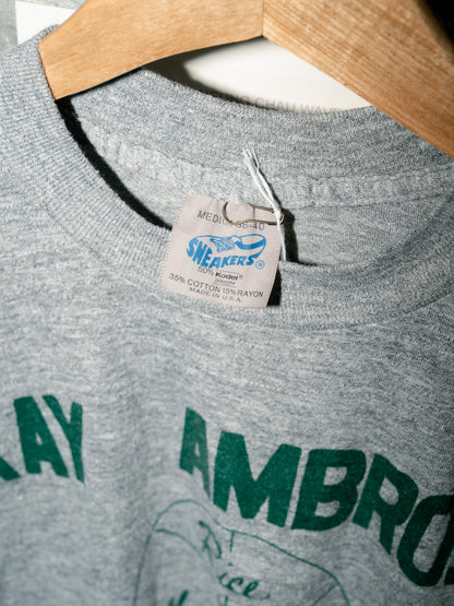 1980s "SNEAKERS" Kay Ambrose Christmas Tournament Tri-Blend Tee