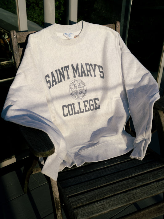 2000s "CHAMPION" SAINT MARY'S COLLEGE Reverse Weave Sweatshirt