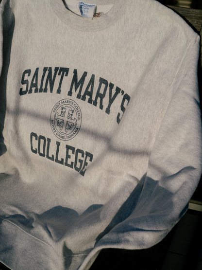 2000年代 "CHAMPION" セントメアリーズカレッジ リバースウィーブ スウェットシャツ
