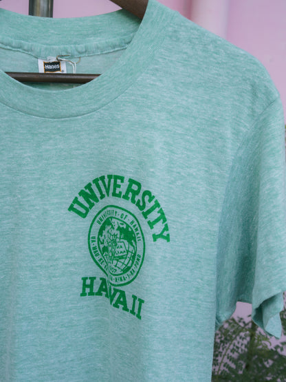 Late 1970s "HANES" University of Hawaii College Tee