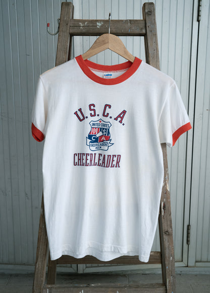 1970s "CHAMPION" U.S.C.A Ringer Tee