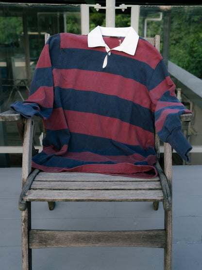 1990s "CANTERBURY OF NEW ZEALAND" Single Stitch Rugby Polo Shirt