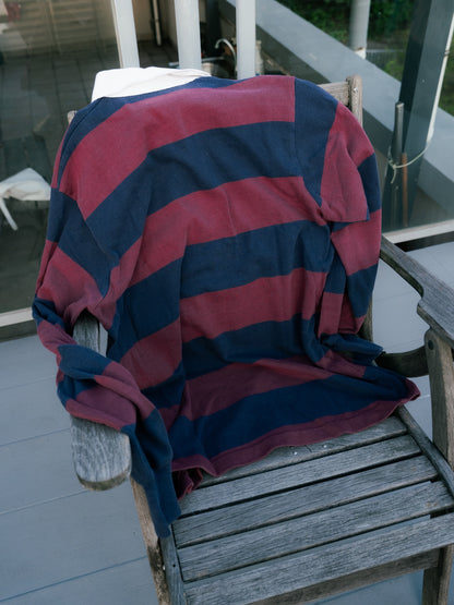 1990s "CANTERBURY OF NEW ZEALAND" Single Stitch Rugby Polo Shirt