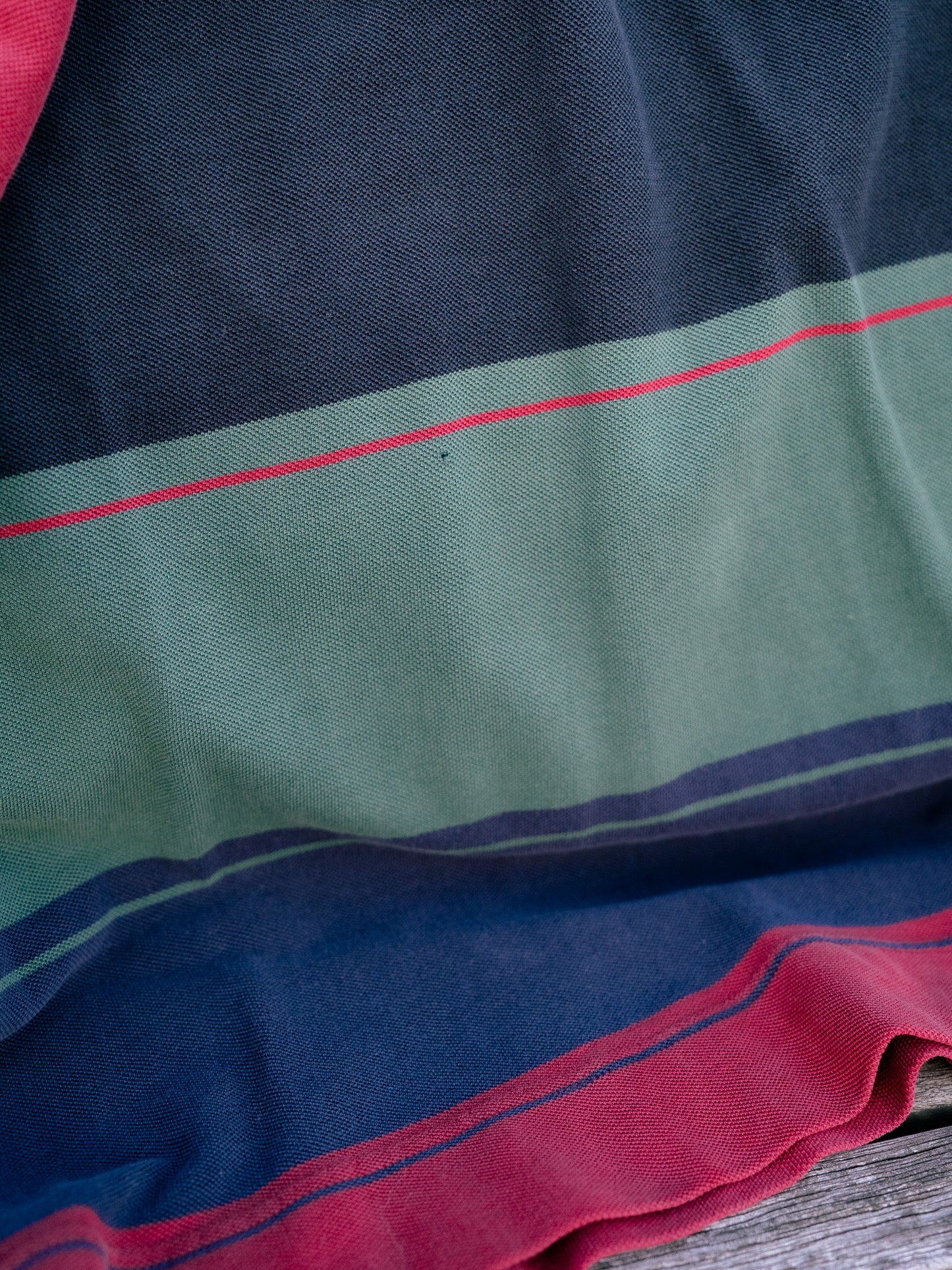 1990s "DOCKERS" Long Sleeve Rugby Polo Shirt