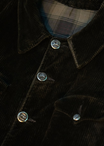 1940-50s French Heavy Corduroy Hunting Jacket