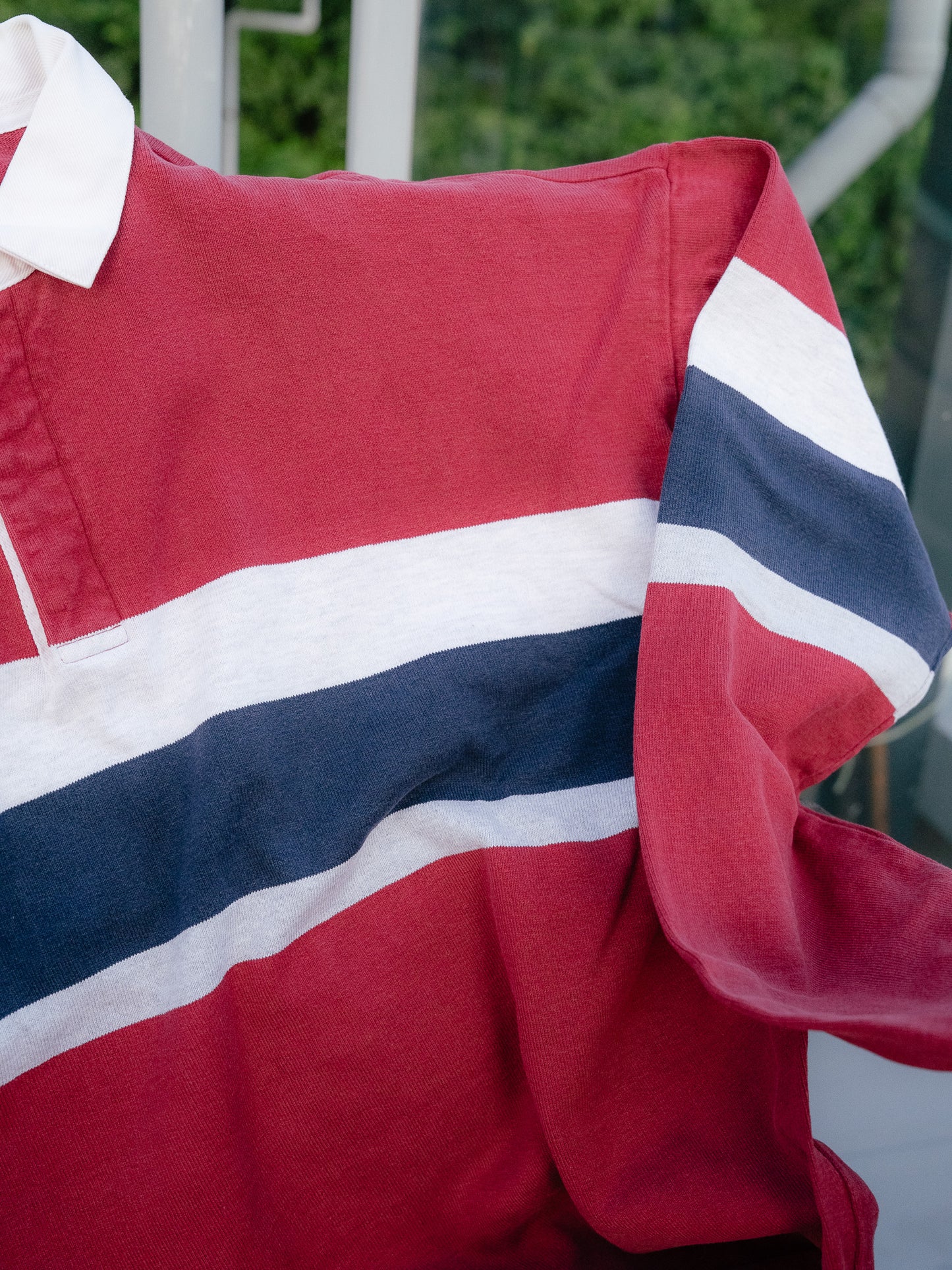 1980s "L.L. Bean" Rugby Polo Shirt