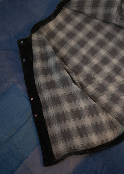 1940-50s French Heavy Corduroy Hunting Jacket