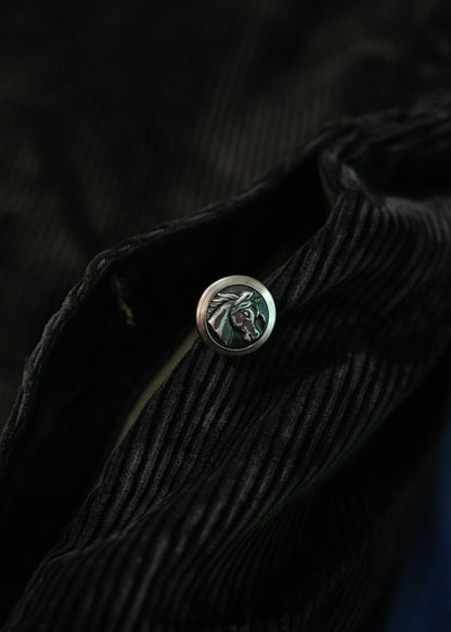 1940-50s French Heavy Corduroy Hunting Jacket