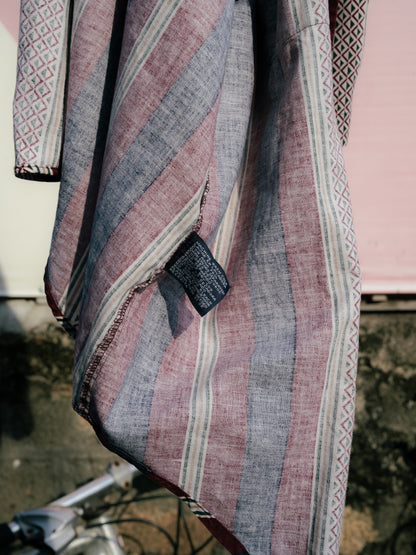 "HONORS" Button-Down Short Sleeve Shirt