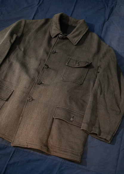 ~1950s French Pique Hunting Jacket