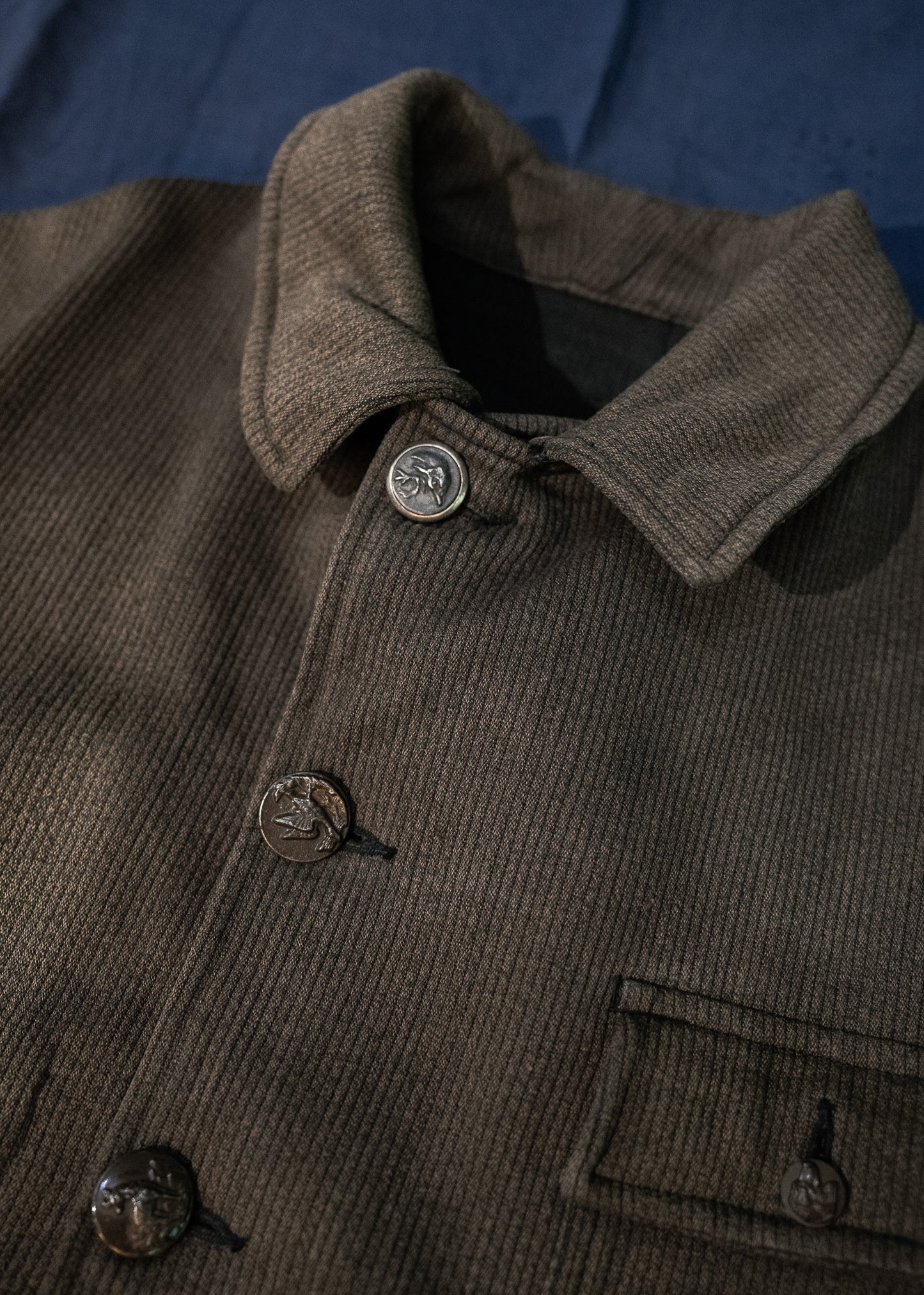 ~1950s French Pique Hunting Jacket
