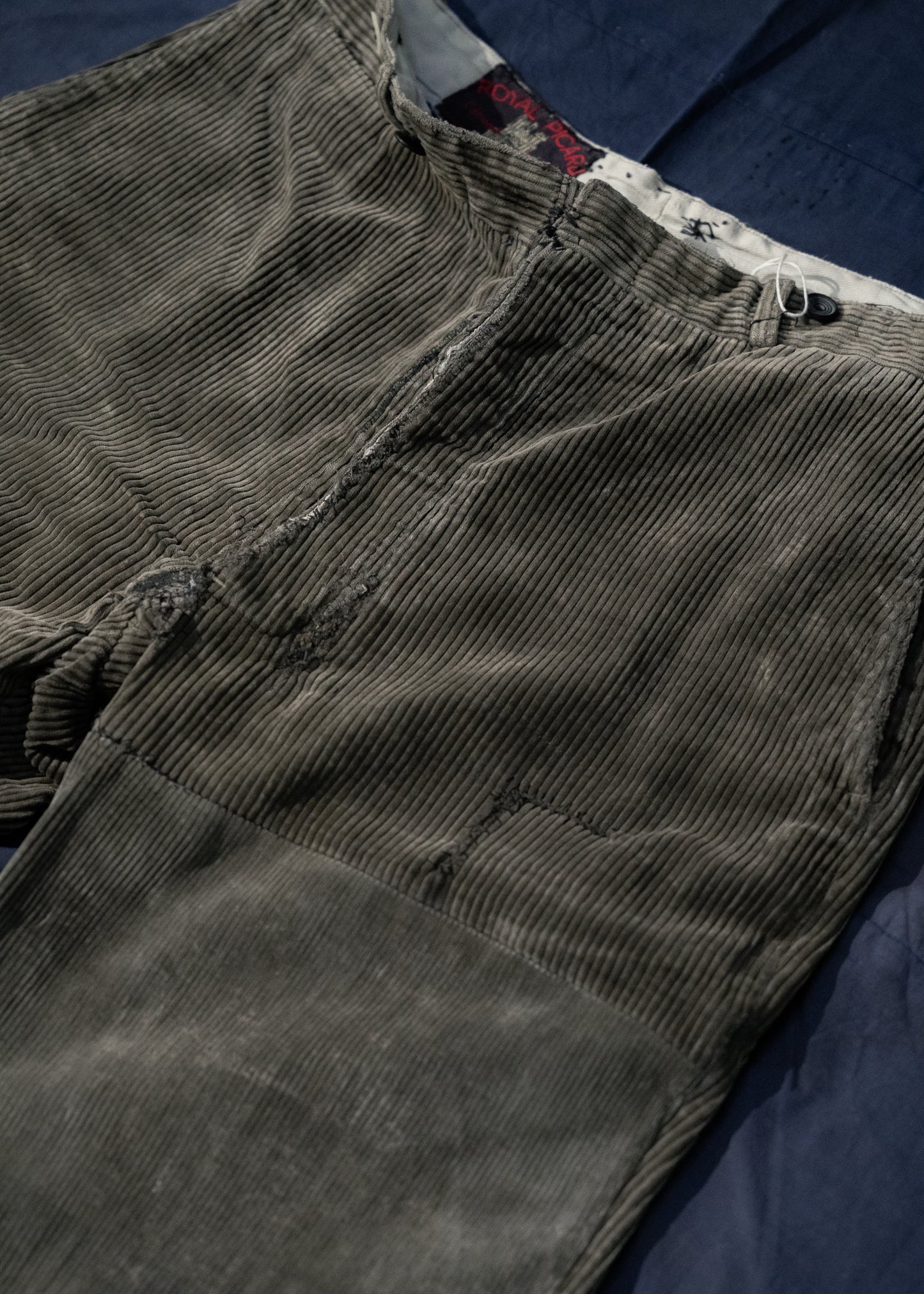 1940s French "ROYAL PICARD" Corduroy Work Pants