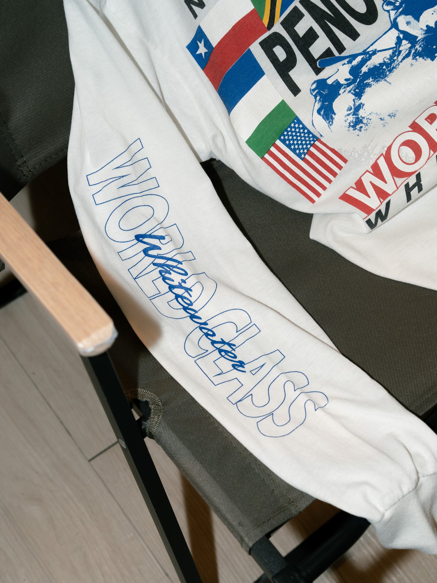 1989 "Screen Stars" Penobscot Whitewater Rafting Long Sleeve Shirt