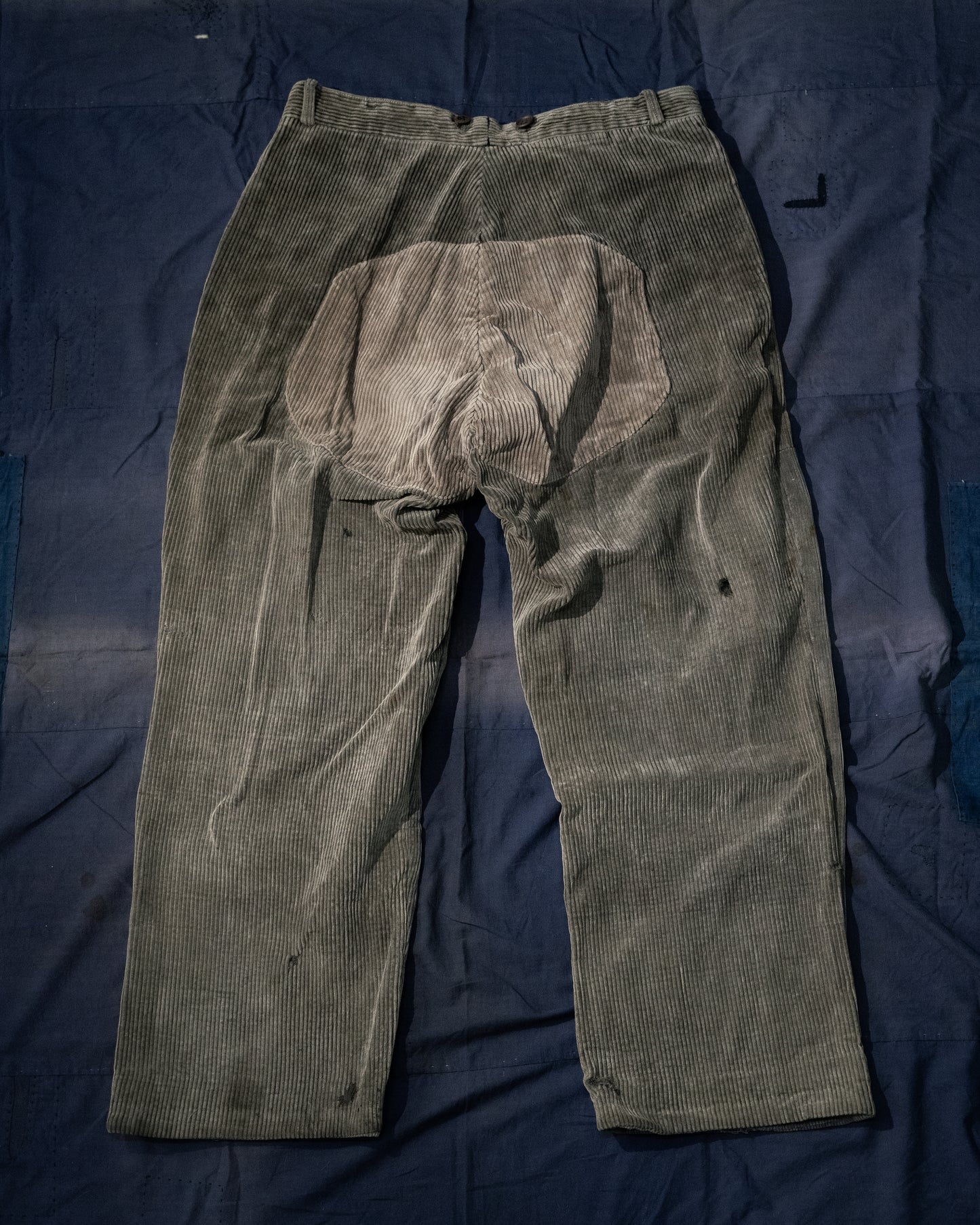 1940s French "ROYAL PICARD" Corduroy Work Pants
