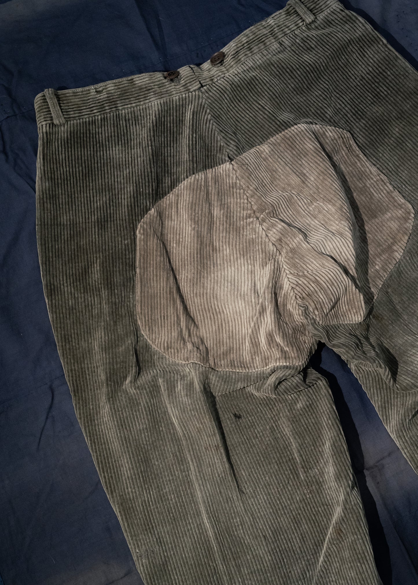 1940s French "ROYAL PICARD" Corduroy Work Pants