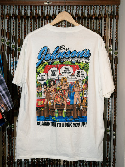 1998 "ONEITA" Big Johnson Bait & Tackle Shop Tee