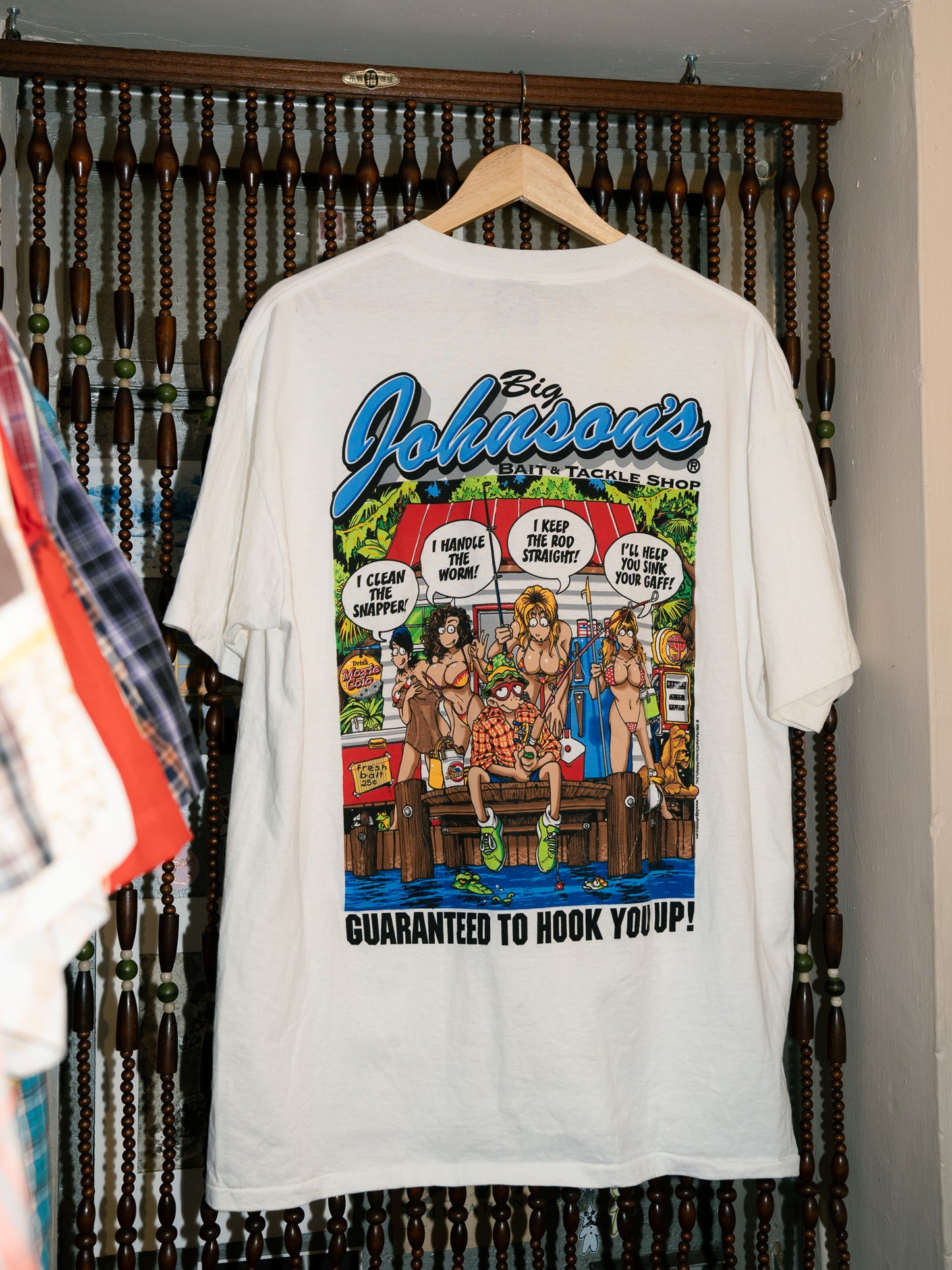 1998 "ONEITA" Big Johnson Bait & Tackle Shop Tee