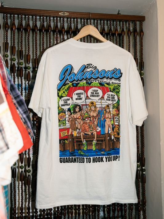1998 "ONEITA" Big Johnson Bait & Tackle Shop Tee