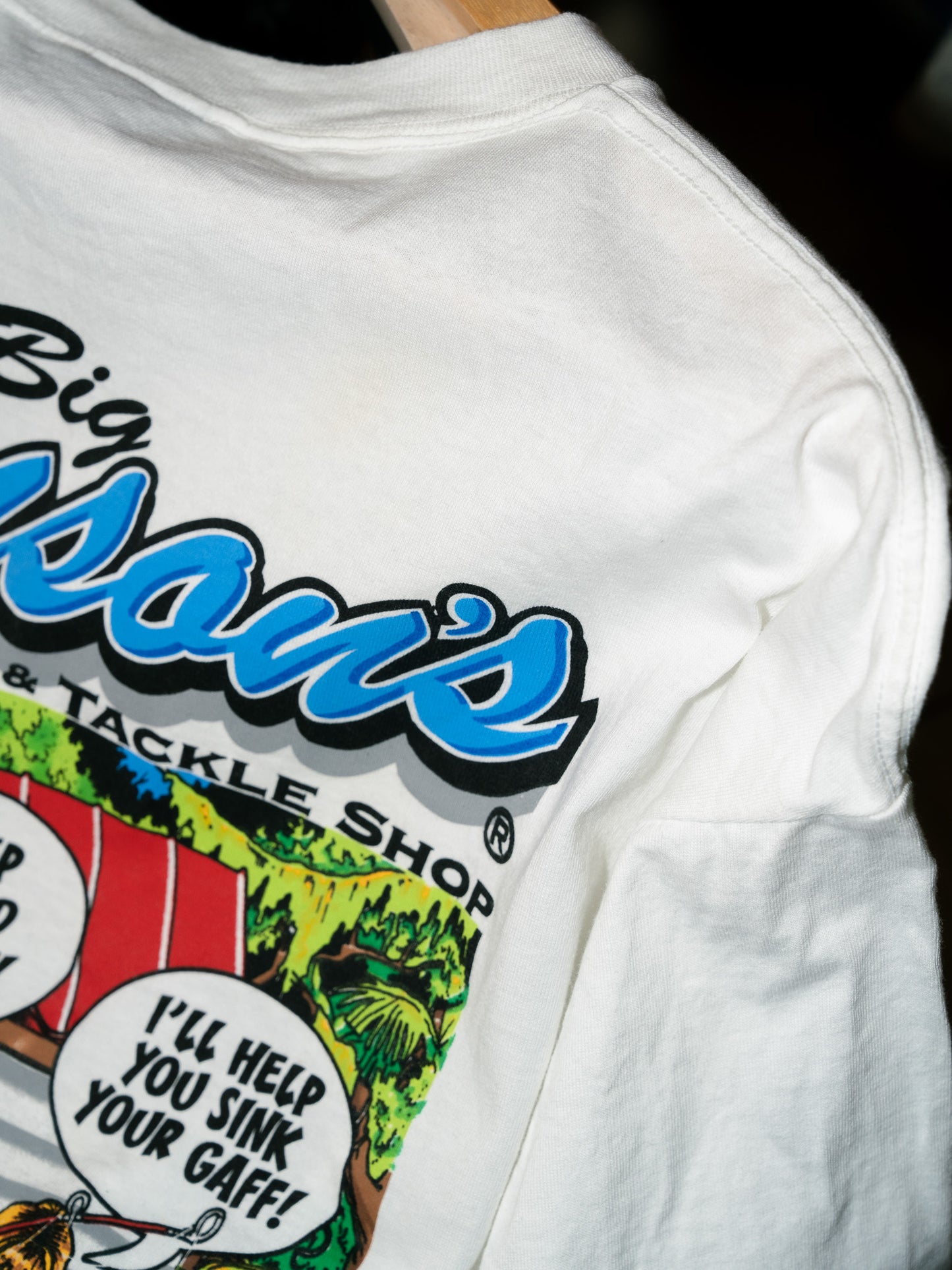 1998 "ONEITA" Big Johnson Bait & Tackle Shop Tee
