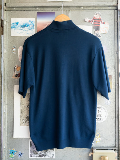1970s "VINTAGE II" Ban-Lon Nylon Knit Short Sleeve Polo Shirt