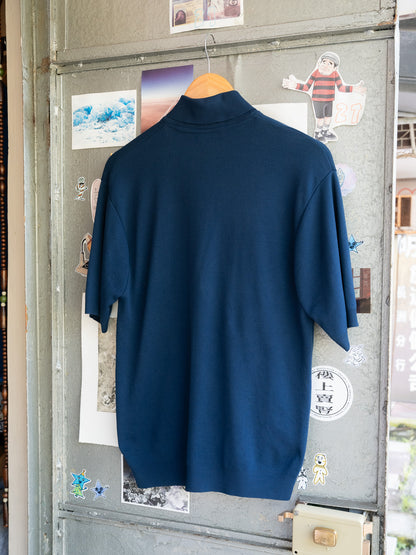 1970s "VINTAGE II" Ban-Lon Nylon Knit Short Sleeve Polo Shirt