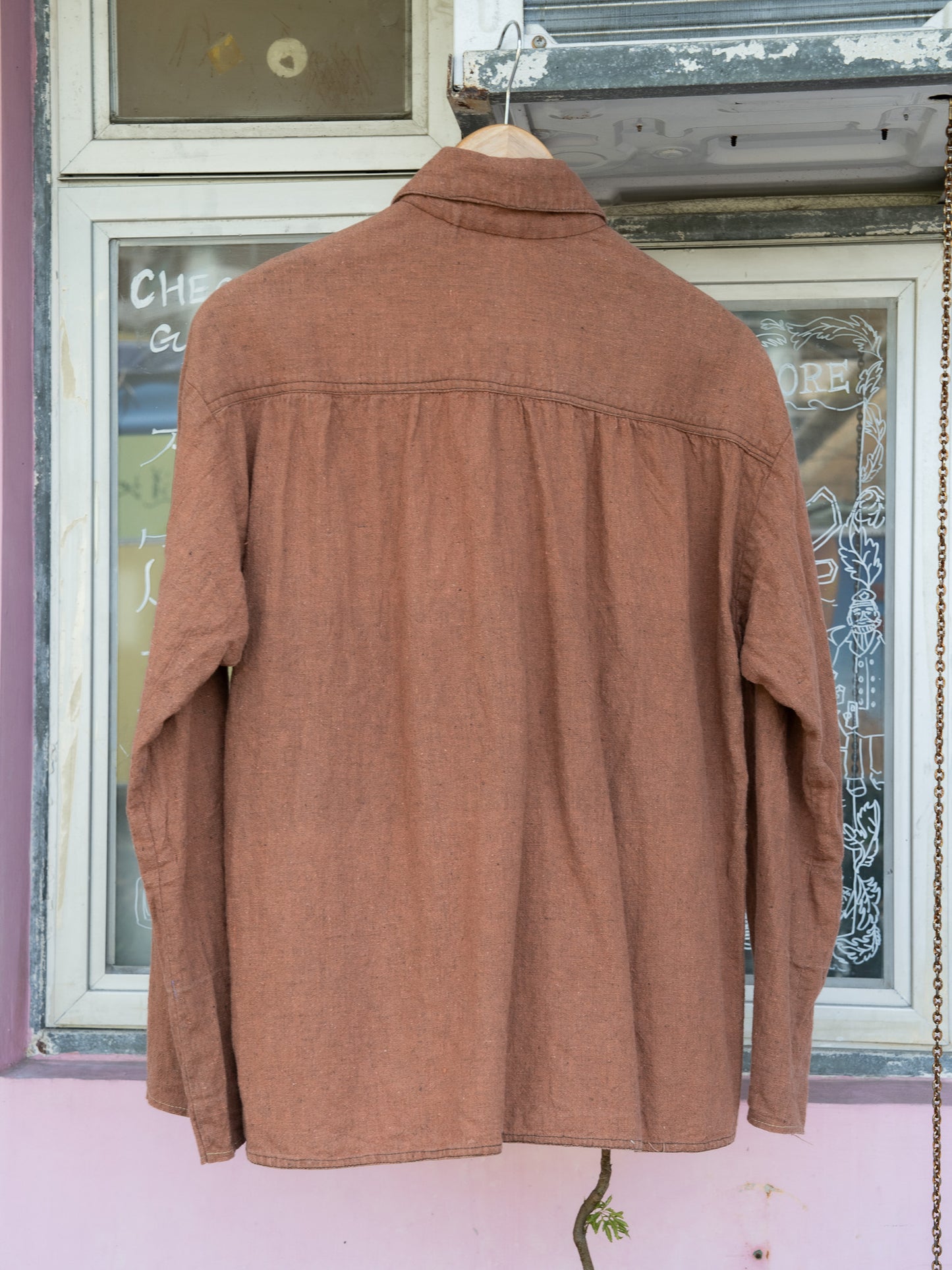 1970s "India Imports of Rhode Island" Cotton Pullover Shirt