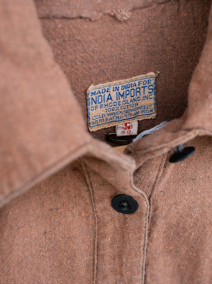 1970s "India Imports of Rhode Island" Cotton Pullover Shirt