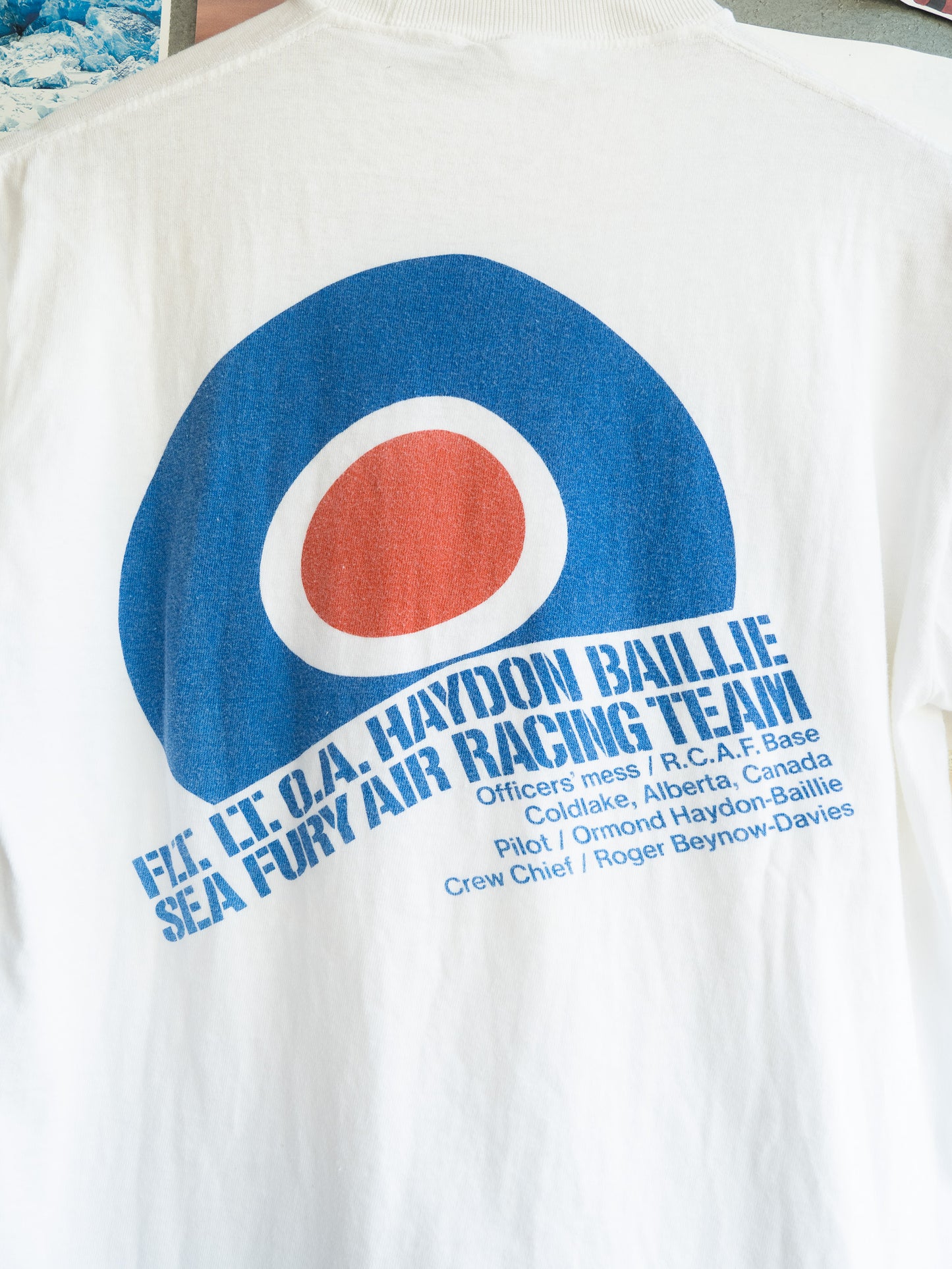 Early 1970s "TOWNCRAFT" Haydon Baillie Sea Fury Air Racing Team Pocket Tee