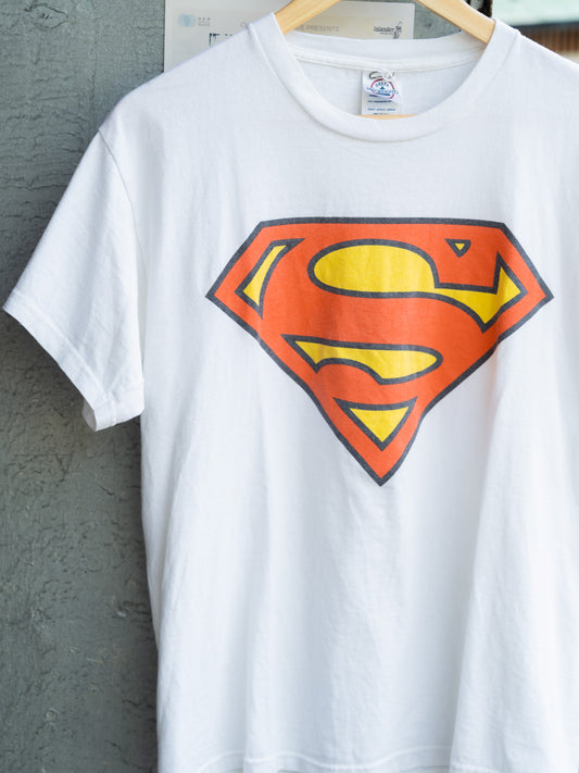 2000s "DELTA" DC Comics Superman Classic Logo Graphic Tee