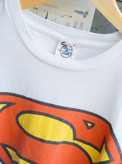 2000s "DELTA" DC Comics Superman Classic Logo Graphic Tee