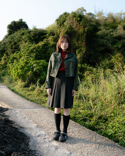 1960-70s French Military "J. VEYRIER" Cropped HBT Field Jacket