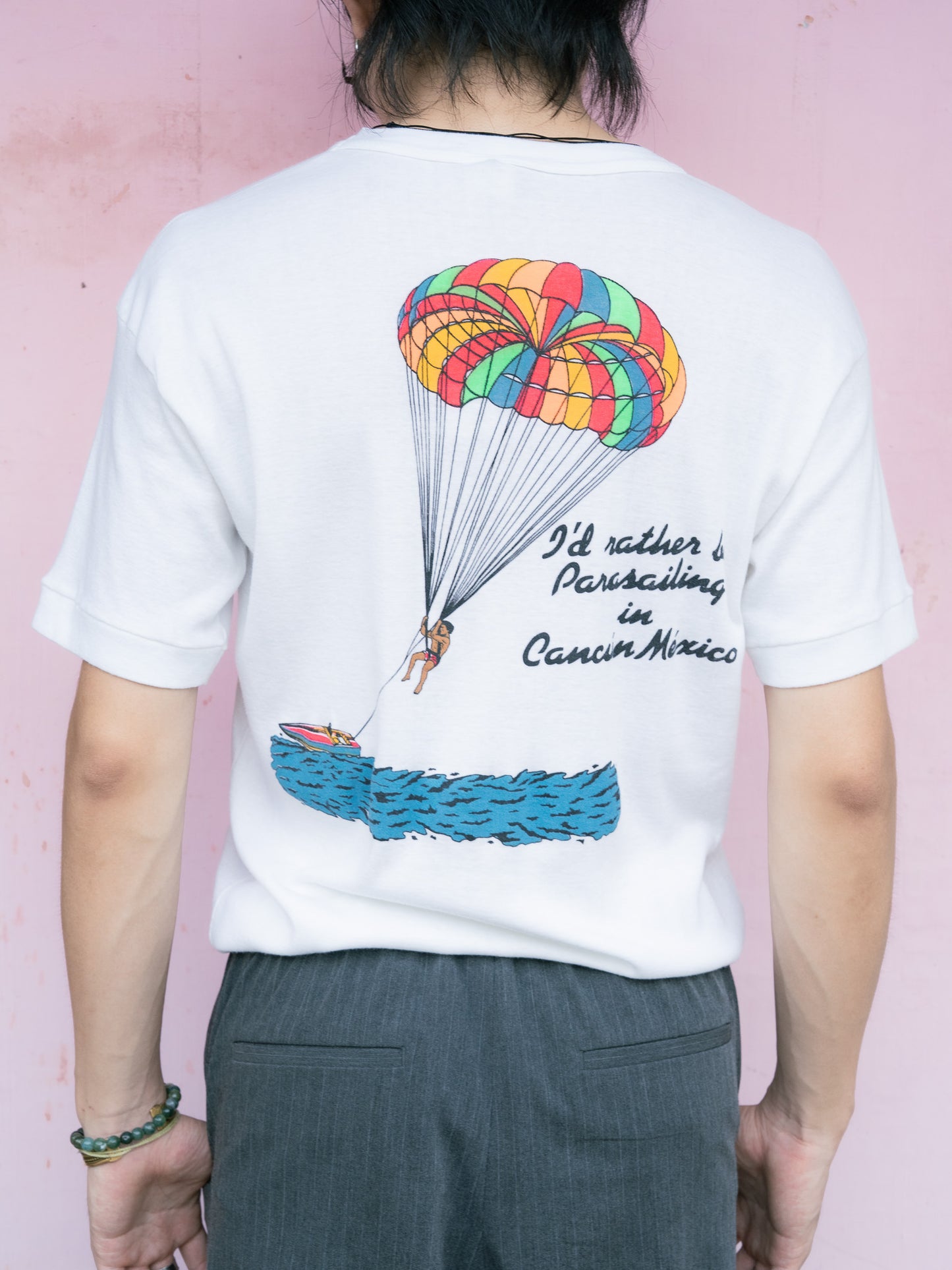 1980s "TRUENO" Cancun Mexico Souvenir Tee