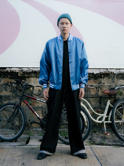 1990s "WESTARK" VFW Satin Jacket