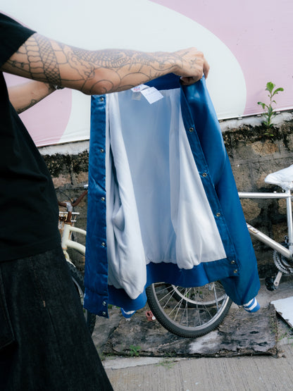 1990s "WESTARK" VFW Satin Jacket