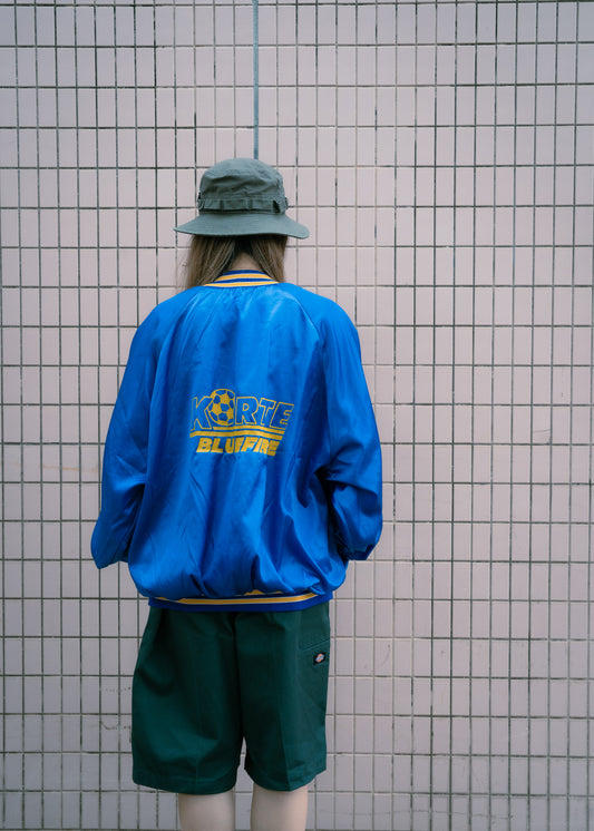 1990s "KING LOUIE" Satin Coach Jacket