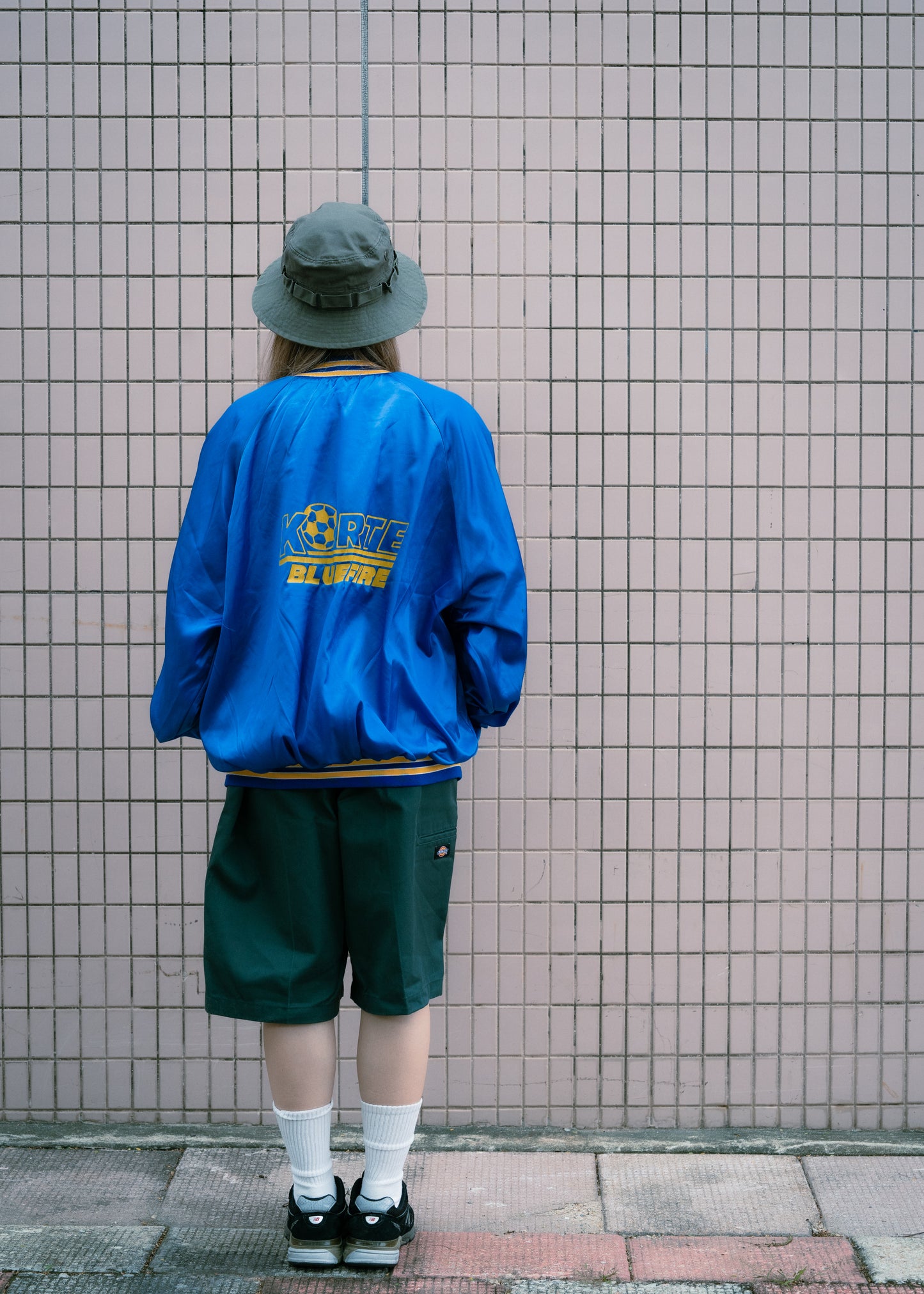 1990s "KING LOUIE" Satin Coach Jacket