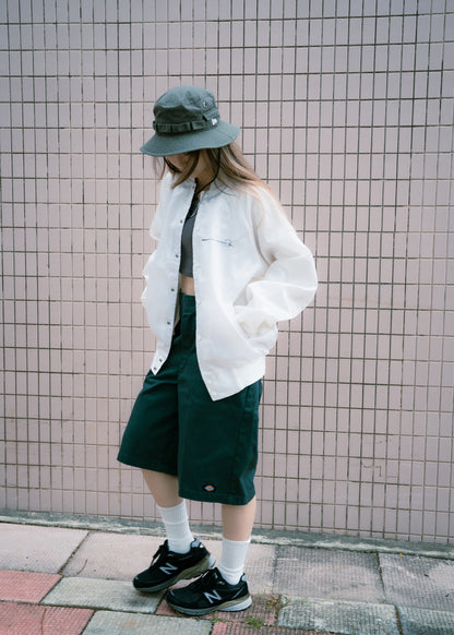 90年代「AUBUAN」麥克唐納道格拉斯緞面夾克