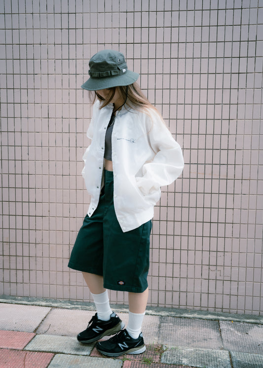1990s "AUBUAN" MCDONNEL DOUGLAS Satin Jacket