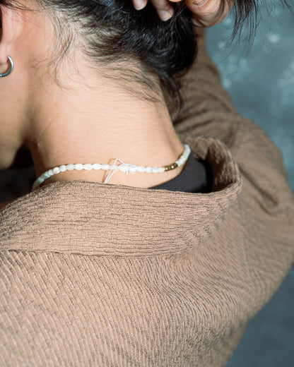 Tiny Pearl Necklace